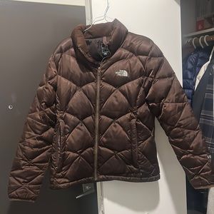 Brown Northface 550 Jacket